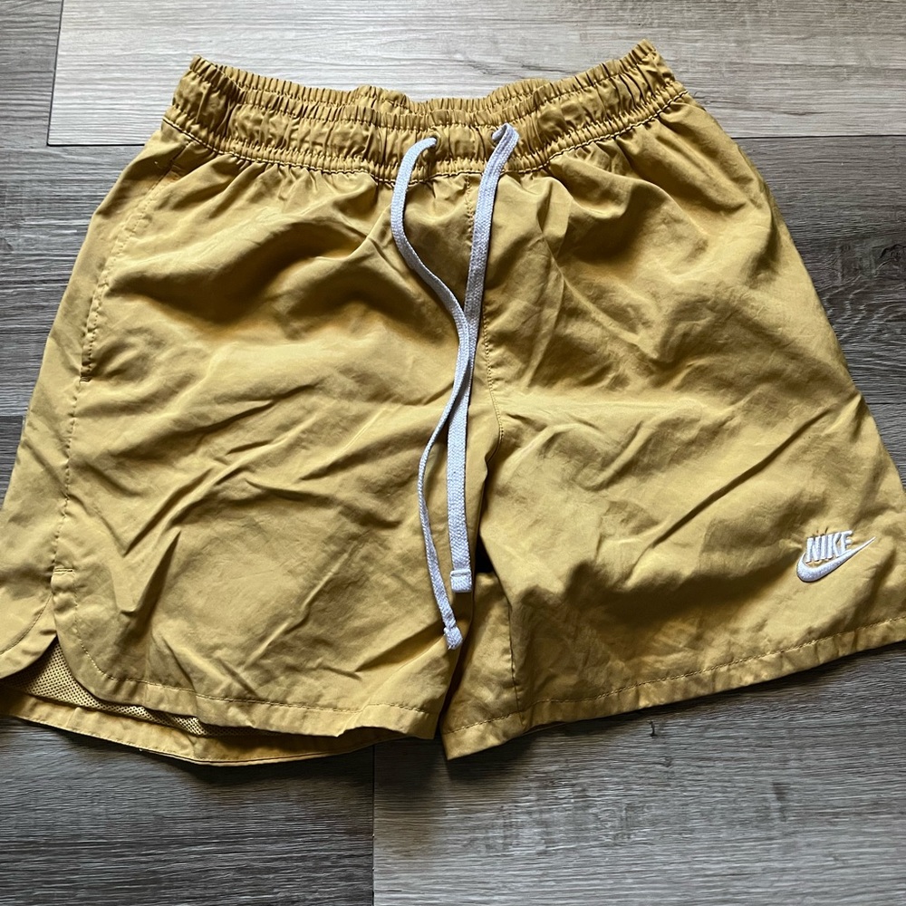 Nike Men's Mustard Athletic Shorts